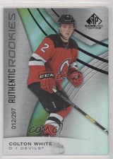 2019 Upper Deck SP Game Used Authentic Rookies Rainbow 12/297 Colton White ib6