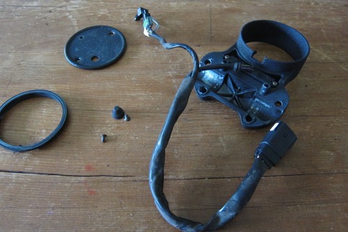 2007-2013 Harley Sportster Black Speedometer Mount Wiring LED Indicator Lights - Picture 8 of 13