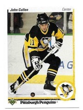 JOHN CULLEN 1990-91 UPPER DECK CARD NEAR MINT CONDITION
