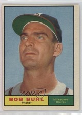 1961 Topps Bob Buhl #145 18n6