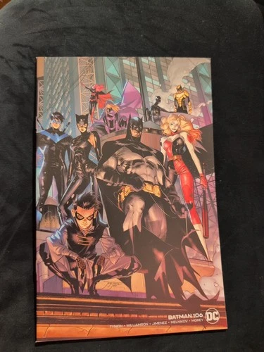 BATMAN #106 WRAPAROUND JORGE JIMENEZ CATWOMAN HARLEY QUINN VARIANT 1