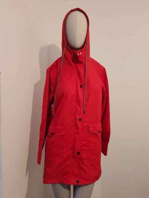 Ciré / Poncho Rouge à Capuche The Shop On Board - Taille M | Occasion En Excellent état
