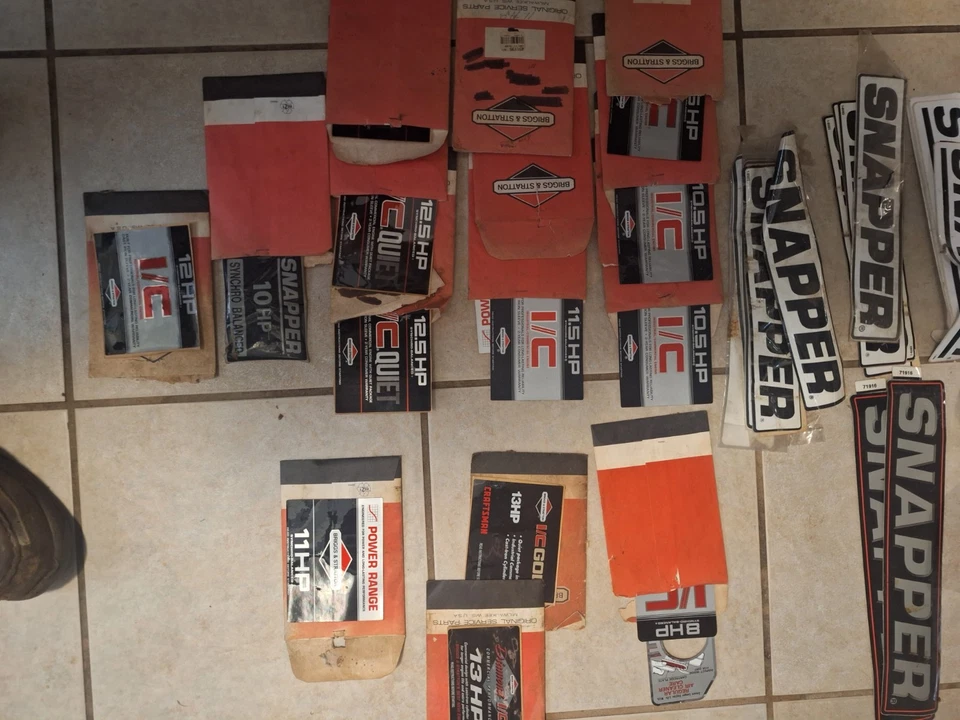 Lote de piezas para cortadora de césped Snapper Foto 3 de 4