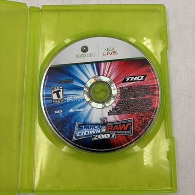 WWE SmackDown vs. Raw 2007 (Microsoft Xbox 360, 2006) *DISC ONLY*
