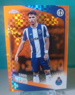 2025-26 Topps Chrome UEFA UCC Gabri Veiga Orange X-Fractor /25