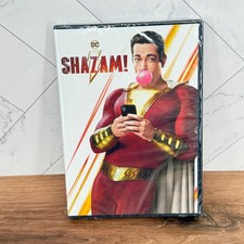 SHAZAM! DVD 2019 Zachary Levi Mark Strong Widescreen NEW SEALED
