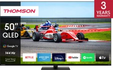 Thomson Smart TV 50" 4K QLED PRO 144 Hz DVB T2/S2 Google TV Nero 50QG7C14