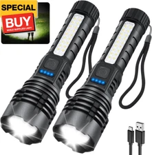 Rechargeable Flashlights High Lumens 990000, 7Mode Flashlights Rechargeable, Sup