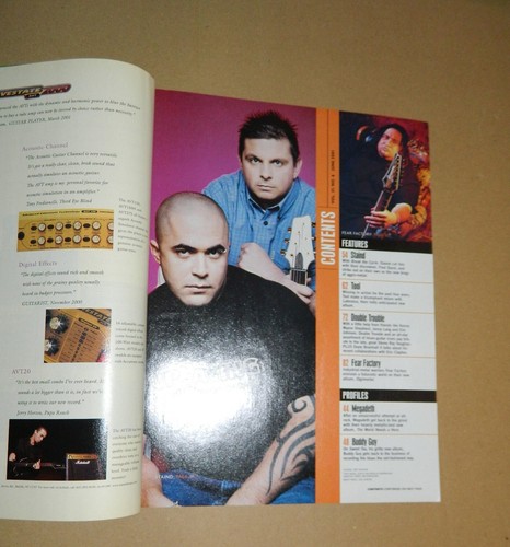 Guitar World ~ 2001 ~ You Pick ~ Creed ~ Tool ~ Nirvana ~ Offspring ~ Jimmy Page - Bild 28 von 47