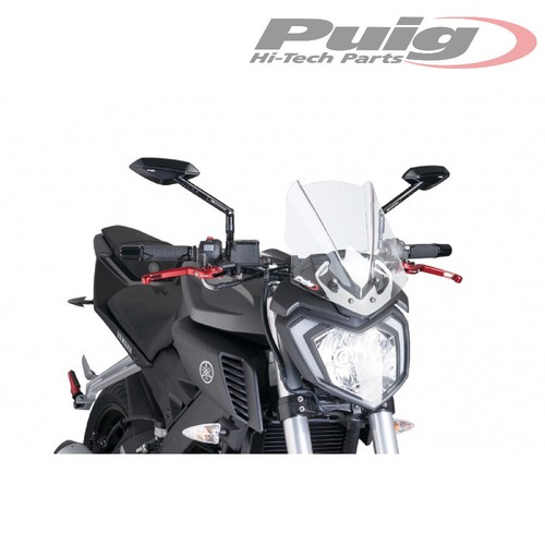 PARE-BRISE PUIG TRANSPARENT 7654W YAMAHA MT-125 125 2015 / 2018 - Photo 2/2