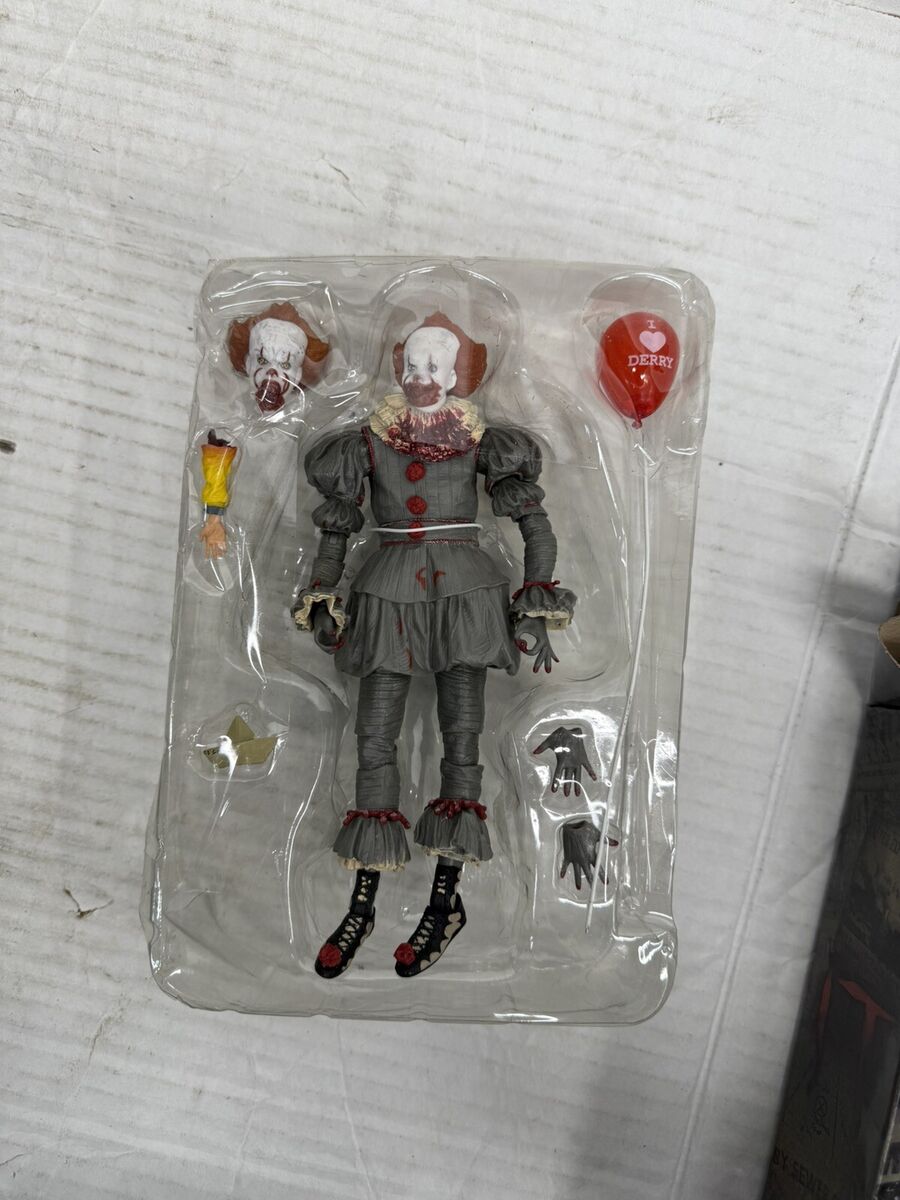 NECA Bloody Ultimate Pennywise 7 inch Action Figure - 45466 NECA Bloody Ultimate Pennywise 7 inch Action Figure - 45466