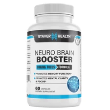 Neuro Brain Booster Supplement - Brain Supplement - Focus Supplement - Nootropic