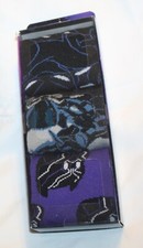 New mens Bioworld Marvel - Black Panther 3 pack crew socks Size 8-12