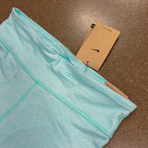 Nike Girls' Big Kids Dri-FIT One Luxe High-Rise Leggings DD7637-482 Copa/Pure L - Picture 3 of 10