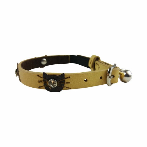 Cream Felix Cat Collar - Picture 2 of 2