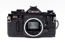 Canon A-1 35mm Film SLR Camera Body w/Data Back A, VG- READ