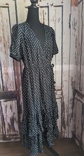 NWT Knox Rose Wrap Maxi Dress M