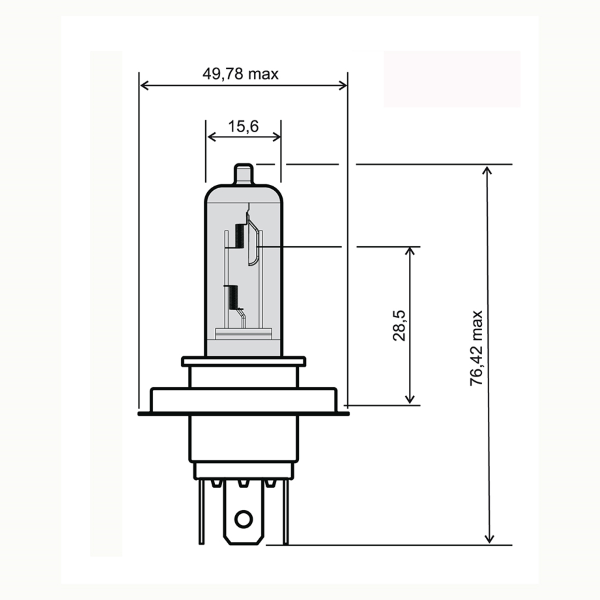 246510181 Flosser - LAMPADINA BLU HS1 12V 35/35W