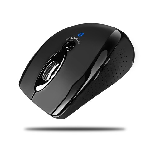 Adesso IMOUSE S200B Bluetooth Ergo Mini Mouse 2000DPI Scroll Wheel Internet Btns - Picture 2 of 8