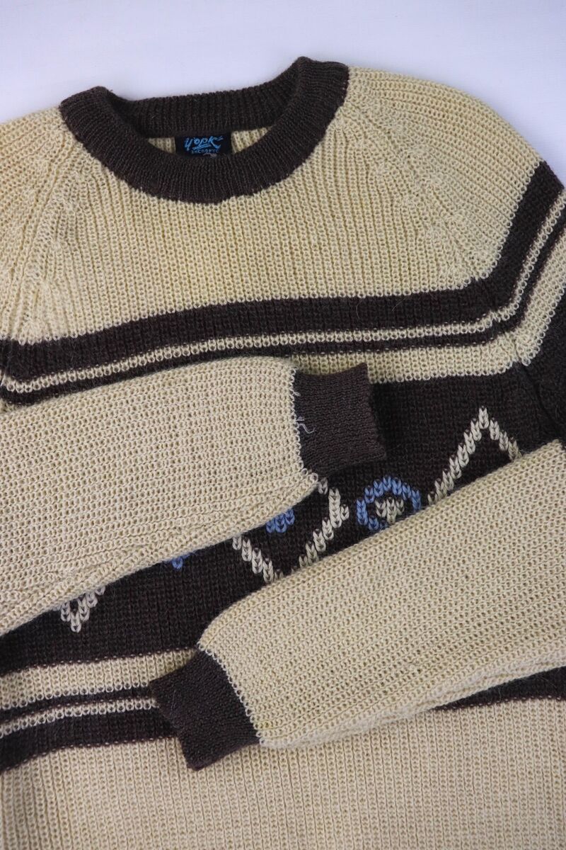 Women's 70s Vintage USSR Beige/Brown Abstract Graphics Women's 70s Vintage USSR Beige/Brown Abstract Graphics