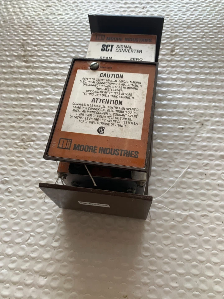 USED MOORE INDUSTRIES SCT SIGNAL CONVERTER SCT/1-5V/1-5V/117AC - Image 3 of 4