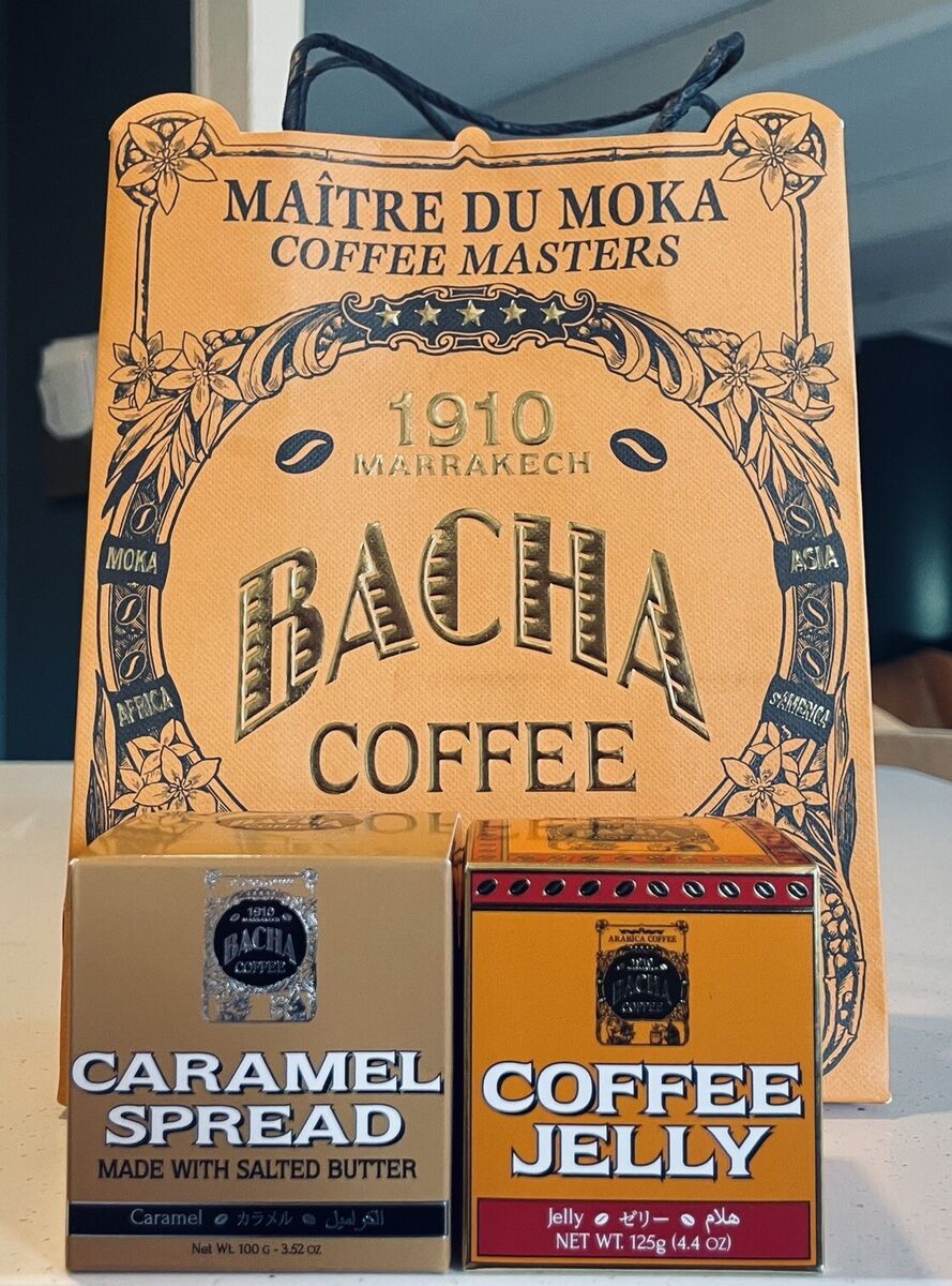Bacha Coffee 1910 Marrakech Caramel Spread with Salted Butter and Coffee Jelly | eBay Bacha Coffee 1910 Marrakech Caramel Spread with Salted Butter and Coffee Jelly | eBay
