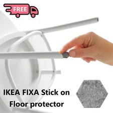 Ikea FIXA Stick-On Floor Protectors Set of 4/8/16 Surface Protectors