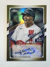 2021 Topps Chrome Update Juan Soto all star game GOLD auto 2/50 PSA 10 GEM MINT
