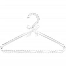 Only Hangers 12" Childrens Beaded Pearl Hanger  5pk