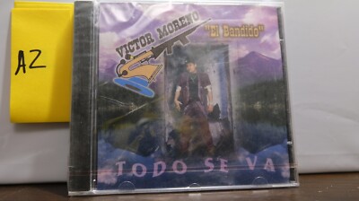 Victor Moreno El Bandido CD TODO SE VA  CD NUEVO Y SELLADO RARO A2