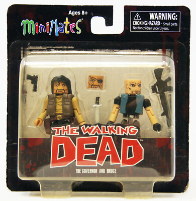 Skybound - The Walking Dead - MiniMates - Serie 4 - The Governor & Bruce