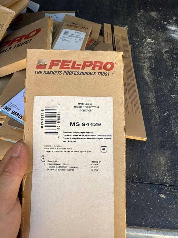 MS94429 Juego de juntas plenum de admisión Felpro para camioneta Ford Ranger Mazda B3000 Foto 2 de 2