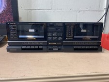 Sanyo Architect Series Stereo Double Cassette Deck RD W V14