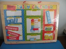 Melissa Doug My First Daily Magnetic 2 separate pieces Calendar sealed NEw O7