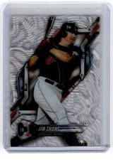 2018 Topps High Tek Magma Diffractor Jim Thome Cleveland Indians #HT-JT