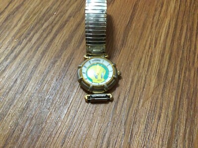 1995 Tweety Bird Watch Works great The Looney Tunes 1995 Watch Tweety Bird Yellow  main image 3