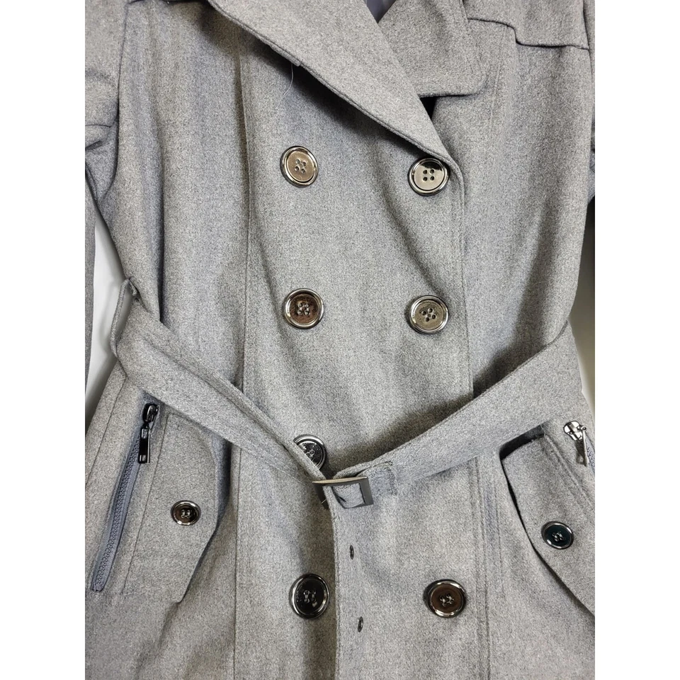 Abrigo Bongo gris para mujer talla XL Foto 4 de 4