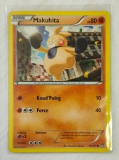 carte Pokémon 51/111 Makuhita 80 PV XY03 Poings Furieux NEUF FR