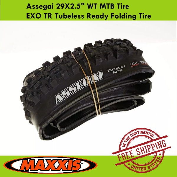 Maxxis Assegai WT MTB Tire EXO TR Tubeless Ready Folding