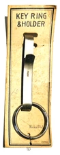 Key Ring & Holder Japan Nickel Plated in pack use it as a gift to yourself