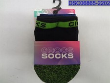Crocs Kids Small Crocs Socks Pack of Three 196265123087