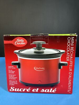 Betty Crocker Mini Fondue Melting Pot Warmer and Chocolatier
