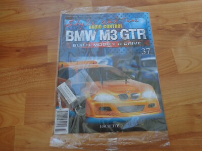 1/10 Hachette Build The BMW M3 GTR RC T4SN Thunder Tiger Auto Kit Heft 37