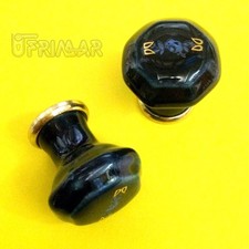 POMELLO CERAMICA PORCELLANA D.mm.29 DECORATO PER ANTA CUCINA BAGNO Made in Italy