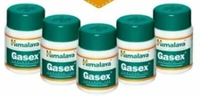 5 bottles X Himalaya Gasex Tablets (100 tab) Each | Free Shipping