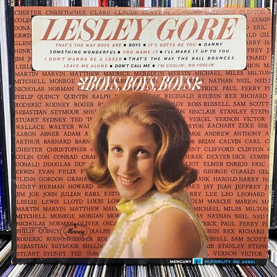 LESLEY GORE - BOYS, BOYS, BOYS (VINYL LP) 1964!!! RARE!!! MERCURY