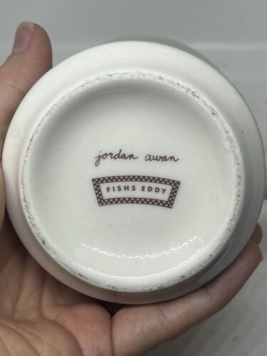 Fishs Eddy Jordan Awan Brooklyn Diner Style Heavy Mug EUC - Picture 19 of 19
