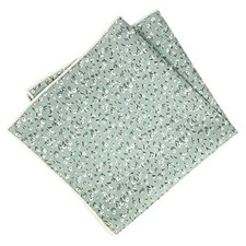 Kebocis Men's Floral Pocket Square Handkerchief for Men 1 Sage Green