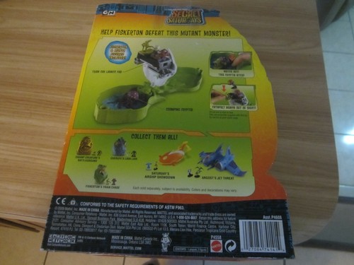 Cartoon Network The Secret Saturdays Fiskerton's Train Chase Playset Mattel New - Picture 3 of 4