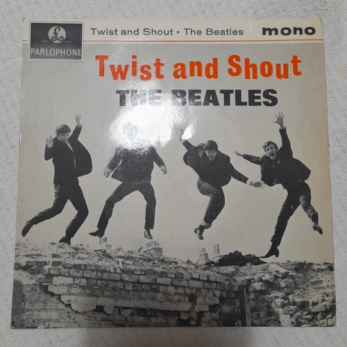 THE BEATLES Twist And Shout EP 1963 UK 4-track 7" mono vinyl EP single